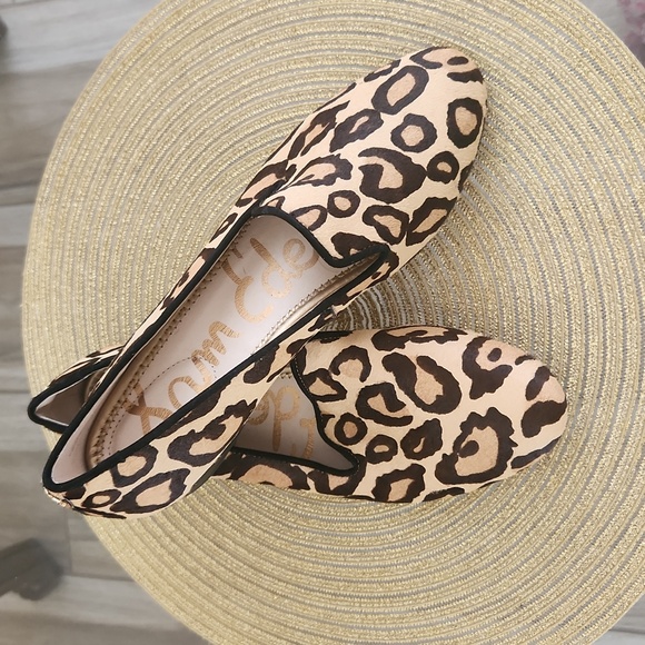 Sam Edelman Leopard 🐆 Print Loafers size 7M - Picture 3 of 6